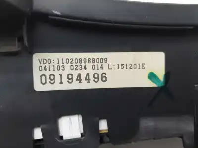 Автозапчастина б/у панель інструментів для opel corsa c furgoneta/hatchback (x01) 1.2 16v (f08, w5l) посилання на oem iam 09194496  