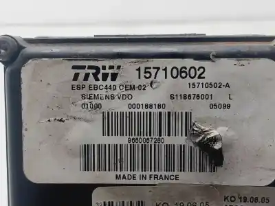 Автозапчасти б/у абс за peugeot 407 sw st confort ссылки oem iam 15710602  