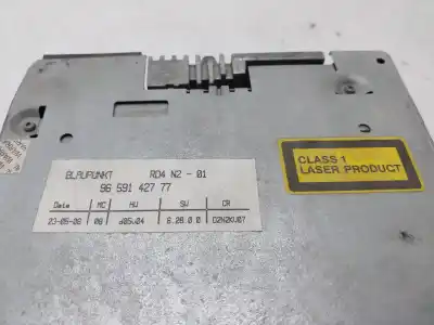Second-hand car spare part AUDIO SYSTEM / RADIO CD for PEUGEOT 407 SW  OEM IAM references 9659142777  