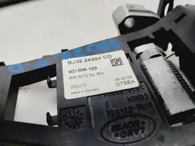 Peça sobressalente para automóvel em segunda mão puxador exterior traseiro direito por land rover evoque pure referências oem iam bj3224994cd