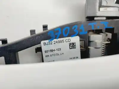 Peça sobressalente para automóvel em segunda mão puxador exterior traseiro esquerdo por land rover evoque pure referências oem iam bj3224995d  