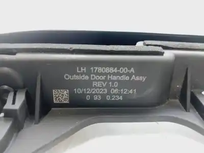 Автозапчастина б/у ліва передня зовнішня ручка для tesla model 3 basis rwd 325 cv / 239 kw посилання на oem iam 178088400a  