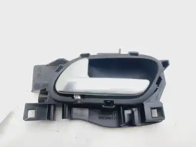 Peça sobressalente para automóvel em segunda mão puxador interior traseiro esquerdo por citroen c3 live referências oem iam 9683446877