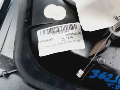 Peça sobressalente para automóvel em segunda mão farolim interior traseiro direito por citroen c3 live referências oem iam 9803934280  