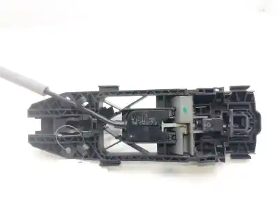 Peça sobressalente para automóvel em segunda mão puxador exterior traseiro esquerdo por skoda yeti (5l) 2.0 tdi referências oem iam 5l0839885a