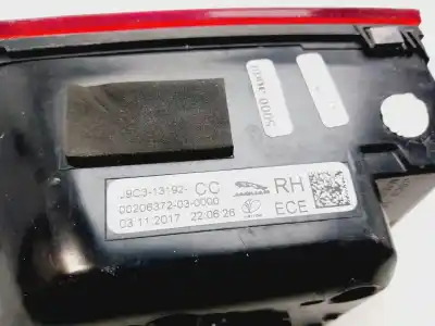 Автозапчасти б/у внутренний правый задний фонарь за jaguar e-pace first edition 180 cv / 132 kw ссылки oem iam j9c313192cc  
