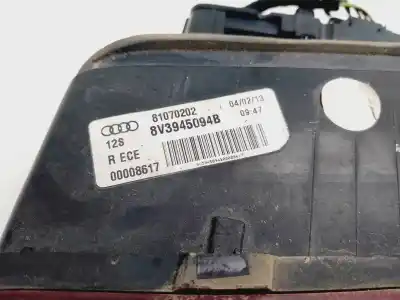Second-hand car spare part interior rear right light for audi a3 (8v) ambition oem iam references 8v3945094b  