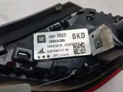 Second-hand car spare part interior left tailgate light for opel corsa e selective oem iam references 39012623