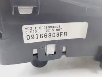 Автозапчастина б/у панель інструментів для opel corsa c furgoneta/hatchback (x01) 1.7 di 16v (f08, w5l) посилання на oem iam 09166808fb  