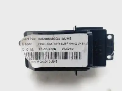 Second-hand car spare part right front power window switch for honda civic berlina 5 (fk) 2.2 i-ctdi comfort oem iam references 83590smgg010  