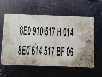 Second-hand car spare part abs for audi a4 berlina (8e) 2.0 tdi 16v (103kw) oem iam references 8e0614517bf  