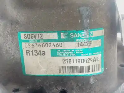 Автозапчастина б/у компресор кондиционера для ford fusion (cbk) trend посилання на oem iam 2s6119d629ae  