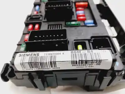 Second-hand car spare part bsm control unit for citroen c3 hdi 70 furio oem iam references 9643498780  