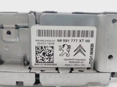 Автозапчастина б/у аудіо система / радіо cd для citroen c4 grand picasso sx посилання на oem iam 96591777xt  