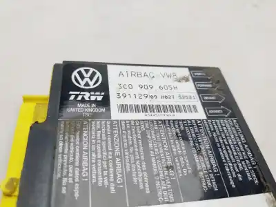 Автозапчасти б/у блок управления подушками безопасности за seat leon (1p1) 2.0 tdi 16v ссылки oem iam 3c0909605h  