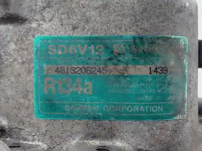 Peça sobressalente para automóvel em segunda mão compressor de ar condicionado a/a a/c por citroen c3 1.4 hdi (68 cv) 1.4 hdi referências oem iam 9646273380  