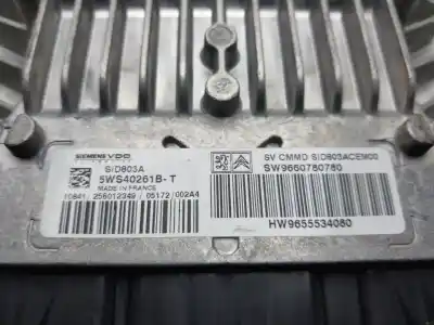 Second-hand car spare part ecu engine control for peugeot 407 sw st confort oem iam references 9660780780  