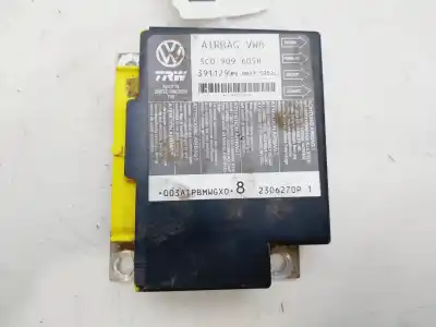 Peça sobressalente para automóvel em segunda mão centralina de airbag por seat leon (1p1) reference referências oem iam 3c0909605h  