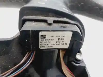 Peça sobressalente para automóvel em segunda mão volante por seat leon (1p1) reference referências oem iam 5p0419091b  