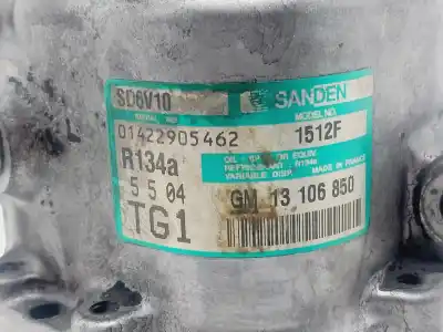 Second-hand car spare part air conditioning compressor for opel combo cargo oem iam references 55703721  