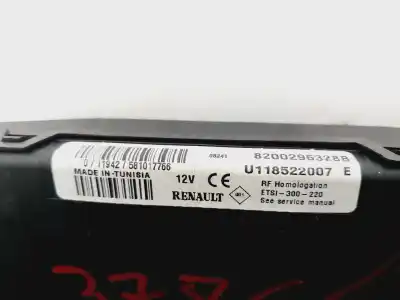 Second-hand car spare part electronic module for dacia sandero ambiance oem iam references 8200296328  