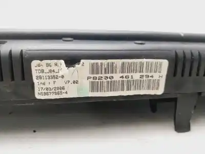 Peça sobressalente para automóvel em segunda mão quadrante por renault scenic ii confort expression referências oem iam 8200461294h  