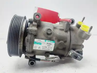 Peça sobressalente para automóvel em segunda mão compressor de ar condicionado a/a a/c por peugeot 207 confort referências oem iam 9659875780  