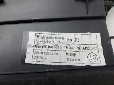 Pezzo di ricambio per auto di seconda mano GRIGLIA DI AERAZIONE per CITROEN C4 BERLINA FEEL PACK 130 CV / 96 KW Riferimenti OEM IAM 9835648280  