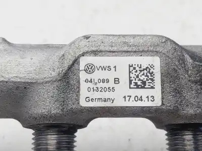 Автозапчастина б/у рампа инжектора для seat leon (5f1) 1.6 tdi посилання на oem iam 04l089b  
