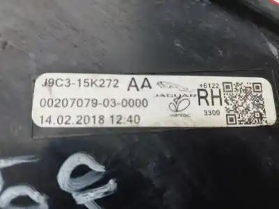 Peça sobressalente para automóvel em segunda mão farolim de para choques traseiro direito  por jaguar e-pace se awd 150 cv / 110 kw referências oem iam j9c315k272aa  