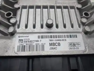 Second-hand car spare part ecu engine control for ford focus lim. (cb4) titanium oem iam references 7m5112a650bcb  