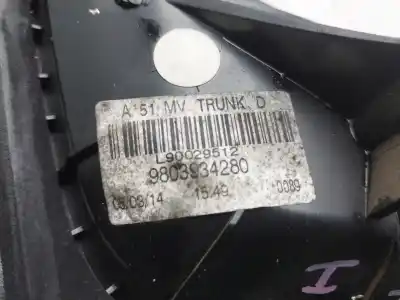 Second-hand car spare part interior left tailgate light for citroen c3 collection oem iam references 9803934280  