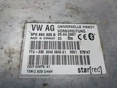 Pezzo di ricambio per auto di seconda mano IMPIANTO AUDIO / RADIO CD per SEAT LEON (1P1) 1.6 Riferimenti OEM IAM 5P0862335B  