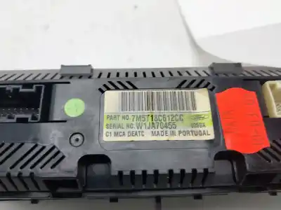 Second-hand car spare part climate control for ford focus lim. (cb4) titanium oem iam references 7m5t18c612cc  