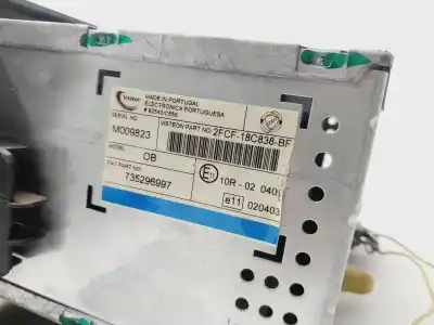 Автозапчастина б/у аудіо система / радіо cd для fiat stilo (192) 1.9 jtd cat посилання на oem iam 735296997  