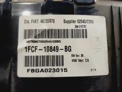 Автозапчастина б/у панель інструментів для fiat stilo (192) 1.9 jtd cat посилання на oem iam 46759970  