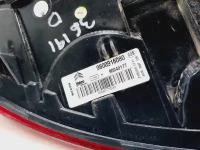 Автозапчасти б/у правый задний фонарь за citroen c4 cactus feel ссылки oem iam 9800916080   Автозапчасти б/у правый задний фонарь за citroen c4 cactus feel ссылки oem iam 9800916080