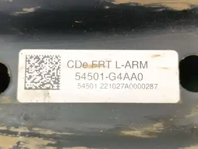 Pezzo di ricambio per auto di seconda mano braccio sospensione inferiore anteriore destro per kia ceed concept 100 cv / 74 kw riferimenti oem iam 54501g4aa0  