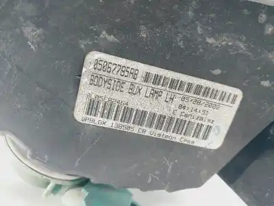 Second-hand car spare part left tailgate light for dodge journey sxt oem iam references 05067785ab  