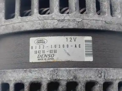 Second-hand car spare part alternator for land rover evoque dynamic oem iam references bj3210300ac  