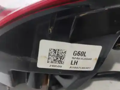 Pezzo di ricambio per auto di seconda mano lampada posteriore sinistra per kia picanto (ja) gt line 67 cv / 49 kw riferimenti oem iam 92402g6600  
