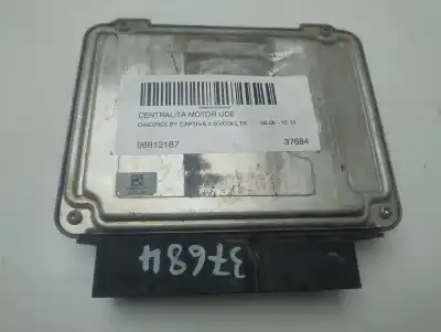 Second-hand car spare part ecu engine control for chevrolet captiva 2.0 vcdi ltx oem iam references 96813187  
