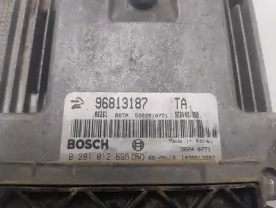 Peça sobressalente para automóvel em segunda mão centralina de motor uce por chevrolet captiva 2.0 vcdi ltx referências oem iam 96813187