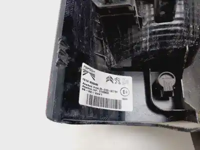 Second-hand car spare part RIGHT TAILGATE LIGHT for PEUGEOT PARTNER  OEM IAM references 9820554880  
