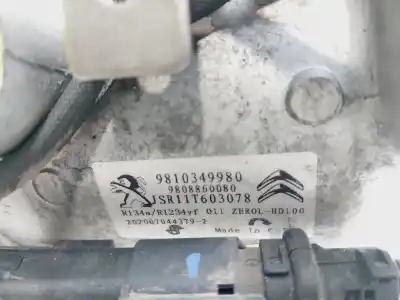 Peça sobressalente para automóvel em segunda mão compressor de ar condicionado a/a a/c por citroen c3 business referências oem iam 9810349980  