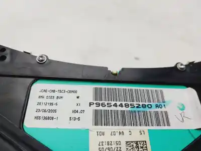 Pezzo di ricambio per auto di seconda mano Pannello Degli Strumenti per PEUGEOT 307 BREAK/SW (S2) X-Line 90 CV / 66 KW Riferimenti OEM IAM 9654485280  