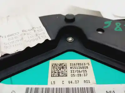 Pezzo di ricambio per auto di seconda mano pannello degli strumenti per peugeot 307 break/sw (s2) x-line 90 cv / 66 kw riferimenti oem iam 9654485280  