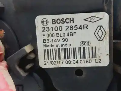 Автозапчастина б/у генератор для dacia sandero stepway посилання на oem iam 231002854r  