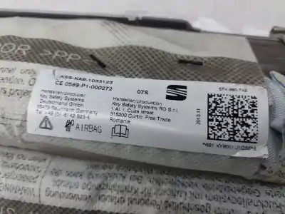 Автозапчасти б/у передняя правая подушка безопасности за seat leon st (5f8) 1.6 tdi ссылки oem iam 5f4880742 Автозапчасти б/у передняя правая подушка безопасности за seat leon st (5f8) 1.6 tdi ссылки oem iam 5f4880742
