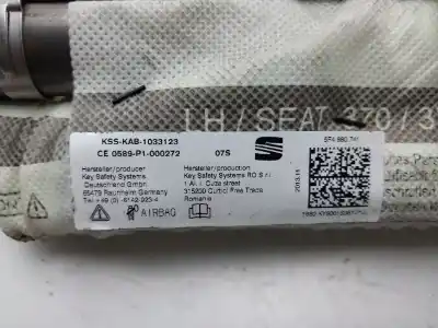 Автозапчастина б/у передня ліва подушка безпеки для seat leon st (5f8) 1.6 tdi посилання на oem iam 5f4880741  